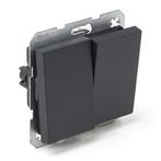 Schakelaar | Berker | K1 (Inbouw, Wissel/Wissel, Antraciet), Doe-het-zelf en Verbouw, Elektra en Kabels, Verzenden, Nieuw