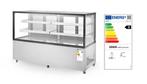 Arktic Koelvitrine | 610L | RVS/Zwart | 0°C/+6°C | Geforceer, Witgoed en Apparatuur, Koelkasten en IJskasten, Ophalen of Verzenden