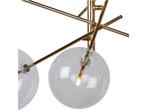 Lucide ALARA - Hanglamp - Ø 72 cm - 6x1,5W LED 2700K - Goud, Huis en Inrichting, Woonaccessoires | Overige, Verzenden, Zo goed als nieuw