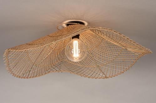 Rietveld Plafondlampen - Naturel - Hout, Rotan, Huis en Inrichting, Lampen | Plafondlampen, Verzenden