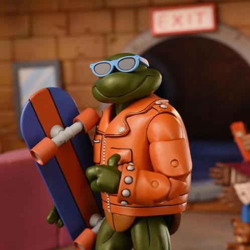 Teenage Mutant Ninja Turtles (Cartoon) Action Figure Punk Le, Verzamelen, Film en Tv, Nieuw, Ophalen of Verzenden