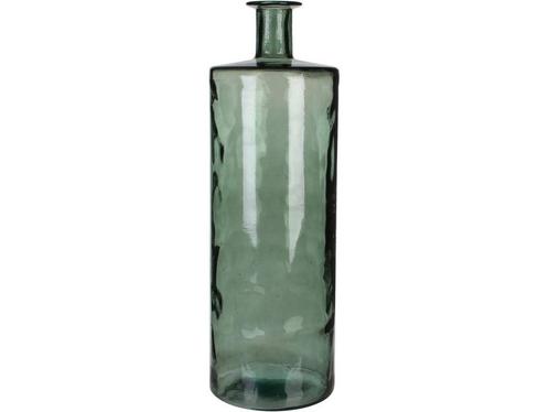 Mica Decorations Guan Fles Vaas - H75 x Ø25 cm - Gerecycled, Huis en Inrichting, Woonaccessoires | Vazen, Nieuw, Verzenden