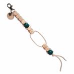 Golf Slagenteller met Kubus en Ronde Houten Kralen - Katoen, Ophalen of Verzenden, Nieuw, Overige typen