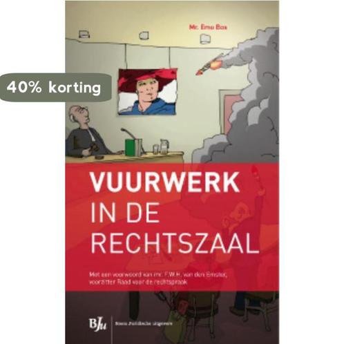 Vuurwerk in de rechtszaal 9789089743725 Emo Bos, Boeken, Wetenschap, Gelezen, Verzenden