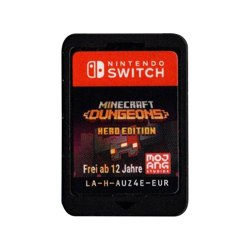 Switch Minecraft Dungeons [Hero Edition], Spelcomputers en Games, Games | Nintendo Switch, Zo goed als nieuw, Verzenden