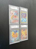 Pokémon - 4 Graded card - DARK GYARADOS HOLO & GYARADOS VMAX, Nieuw