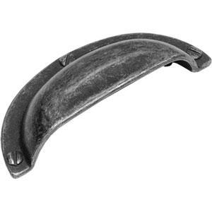 Intersteel Komgreep 64/97mm ijzer grijs, Doe-het-zelf en Verbouw, Hang- en Sluitwerk, Nieuw, Ophalen of Verzenden