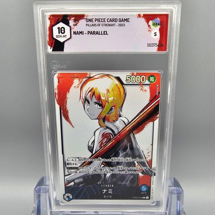 One Piece Graded card - NAMI (Alternate Art) Parallel, Hobby en Vrije tijd, Verzamelkaartspellen | Overige