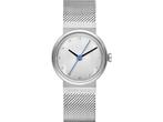 Jacob Jensen 792 New Line Horloge - Dames horloge - Grijs -, Verzenden, Zo goed als nieuw