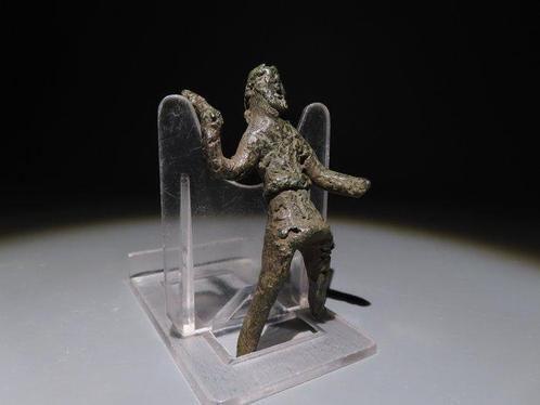 Keltisch Brons Ruiterfiguur. 2e-1e eeuw voor Christus., Verzamelen, Mineralen en Fossielen