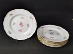 Meissen - Fiori sparsi dipinto a mano - 6 piatti (D.15cm) -