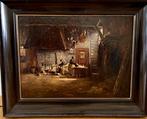 Bert Henri Bolink (1876-1950) - Binnenhuis tafereel, Antiek en Kunst