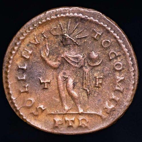 Romeinse Rijk. Constantijn I (306-337 n.Chr.). Follis Trier, Postzegels en Munten, Munten | Europa | Niet-Euromunten