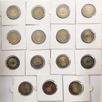 Duitsland. 2 Euro 2009/2015, 15 x Circulating Commemorative, Postzegels en Munten, Munten | Europa | Euromunten