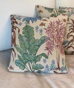 Heerlijke jacquard gobelin kussens met bloemen - Kussen