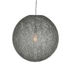 LABEL51 - Hanglamp Twist | XL - Grijs Vlas, Huis en Inrichting, Nieuw, Overige materialen, Industrieel, 50 tot 75 cm