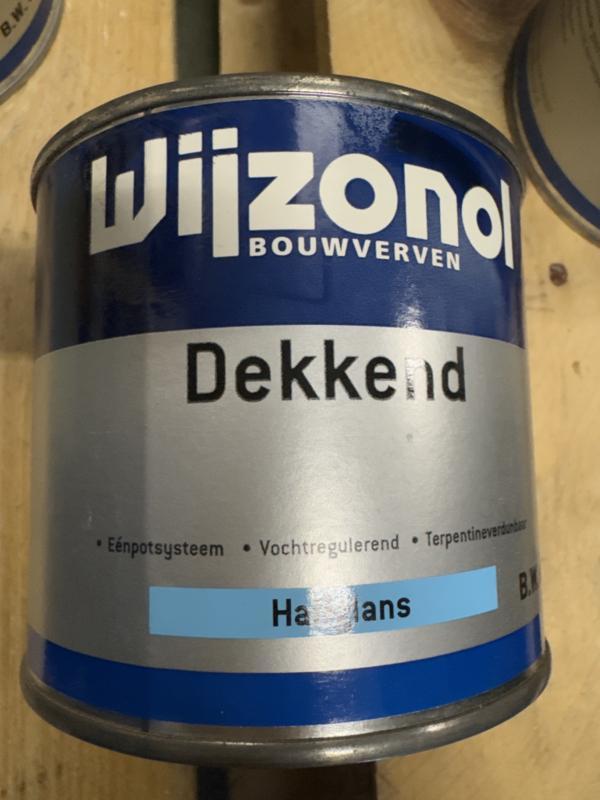 Wijzonol eenpotsysteem dekkend halfglans - RAL 9010 - 1 l..., Doe-het-zelf en Verbouw, Verf, Beits en Lak, Verf, Overige kleuren