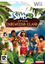 Wii De Sims 2: Op een Onbewoond Eiland, Spelcomputers en Games, Zo goed als nieuw, Verzenden