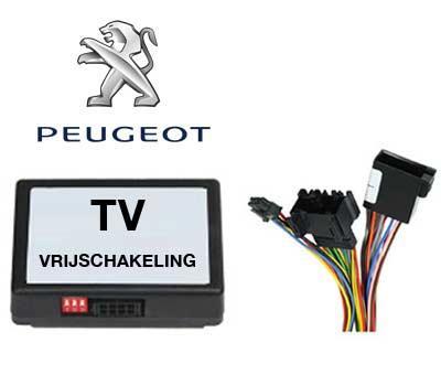 Peugeot TV DVD vrijschakeling met inbouw, Auto diversen, Auto-accessoires, Nieuw, Verzenden