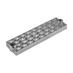 Mercury gewafelde balkanode voor 25/50/60/75 PK Zink, Watersport en Boten, Ophalen of Verzenden, Nieuw, Motor en Techniek, Zeilboot of Motorboot