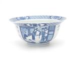 Een porseleinen klapmuts, China, Kangxi periode (1662-1722), Antiek en Kunst, Antiek | Porselein