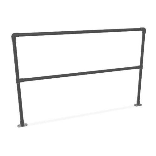 Steigerbuis Hek Izola M | Zwart 33.7 mm | Voet | DIY | Op Ma, Doe-het-zelf en Verbouw, Ladders en Trappen, Ophalen of Verzenden