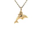 Gouden vintage dolfijn hanger 18 krt, Ophalen of Verzenden, Nieuw