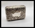 Prachtige zilver gekeurde Snuif/Tabaksdoos - Snuifdoos -, Antiek en Kunst