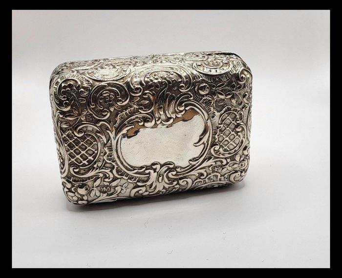 Prachtige zilver gekeurde Snuif/Tabaksdoos - Snuifdoos -, Antiek en Kunst, Antiek | Goud en Zilver