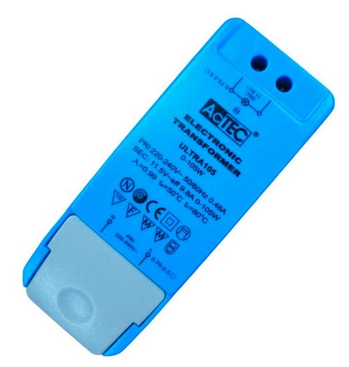 Trafo 230-12Vac LED 0-105W Halogeen 0-105W dimbaar, Huis en Inrichting, Lampen | Overige, Nieuw, Ophalen of Verzenden