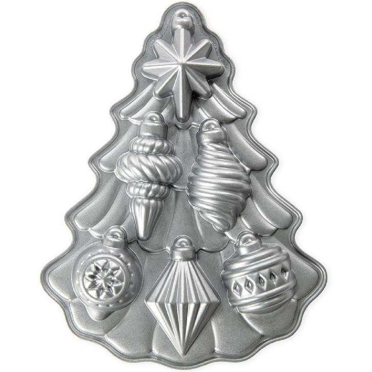 Nordic Ware Kerst Vintage Ornament Bakvorm, Hobby en Vrije tijd, Taarten en Cupcakes maken, Nieuw, Verzenden