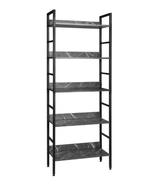 Industriële Boekenkast 4 Niveaus – Hout en Metaal 60x160 cm, Huis en Inrichting, Kasten | Boekenkasten, Verzenden, Nieuw