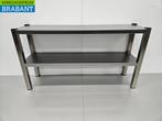 RVS HCB Dubbele Etagère Brug Premium-line 120 cm Horeca, Ophalen of Verzenden, Nieuw in verpakking