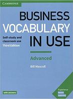 Business Vocabulary in Use - Adv Book with answers, Verzenden, Gelezen, Bill Mascull