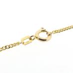 Gouden gourmet schakel ketting | 42 cm (schakelketting), Sieraden, Tassen en Uiterlijk, Kettingen, Ophalen of Verzenden, Gebruikt