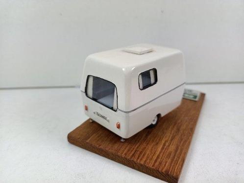 Saab 1:43 - Modelauto - Saab / saabo caravan/trailer model, Hobby en Vrije tijd, Modelauto's | 1:5 tot 1:12