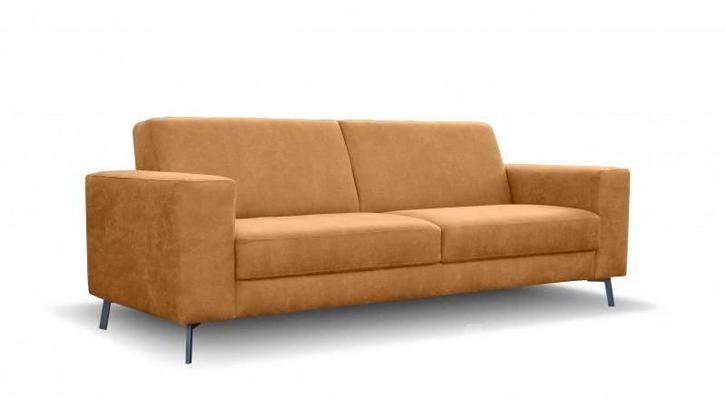 Bankstel Pingjum - rechte banken - Cognac, Huis en Inrichting, Banken | Bankstellen, Nieuw, Stof