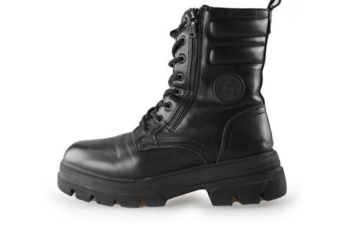 Tom Tailor Veterboots in maat 39 Zwart | 10% extra korting, Kleding | Dames, Schoenen, Zwart, Zo goed als nieuw, Overige typen