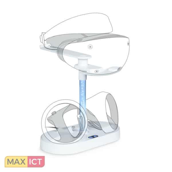 Bigben Controller Charging Station + Headset Stand VR2 (PS5), Spelcomputers en Games, Games | Overige, Zo goed als nieuw, Ophalen of Verzenden