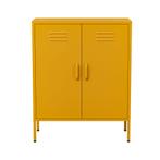 Dressoir | Lockerkast | Opbergkast | 80x40x100cm | Geel, Verzenden, Nieuw