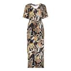 -50% Geisha  Geisha Dress v-neck aop ecru dessin  maat S, Verzenden, Nieuw