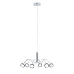 Hanglamp chroom 6L, Huis en Inrichting, Lampen | Hanglampen, Nieuw, Ophalen of Verzenden, 75 cm of meer