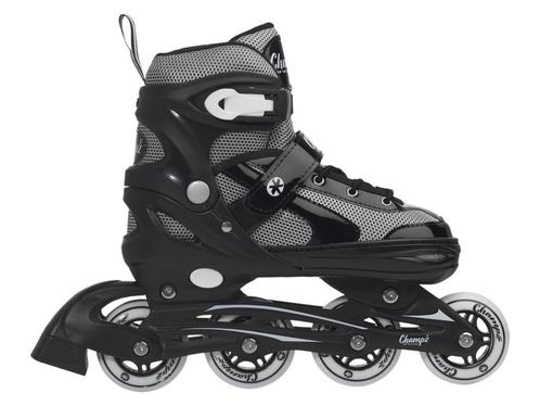 Champz Verstelbare Kinder Inline Skates - Zwart - Skeelers, Sport en Fitness, Skeelers, Kinderen, Verstelbaar, Nieuw, Overige merken