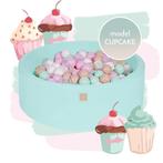 Ballenbak katoen | Cupcake | 250 ballen (Speelgoed), Ophalen of Verzenden, Nieuw