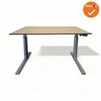 Gispen TM bureau – Slinger verstelbaar – 120x80 met zich, Werkplek, Ophalen of Verzenden, Gebruikt, Bureau