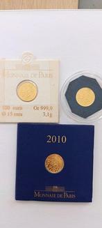 Frankrijk. 100 Euro 2008/2009 Semeuse (3 monnaies), Postzegels en Munten, Munten | Europa | Euromunten
