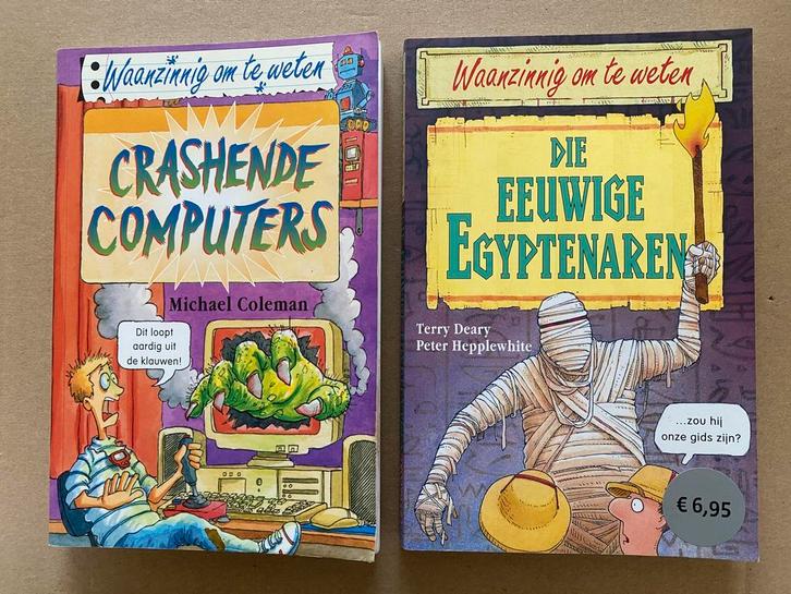 Waanzinnig om te Weten - Computers / Egyptenaren, Boeken, Kinderboeken | Jeugd | 10 tot 12 jaar, Non-fictie, Gelezen, Ophalen of Verzenden