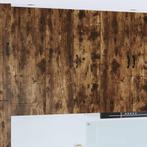 vidaXL Keukenkast aan de muur met plank Gerookt eiken 30 x, Huis en Inrichting, Keuken | Keukenelementen, Verzenden, Nieuw, Bruin