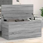 vidaXL Opbergbox 100x42x46 cm bewerkt hout grijs sonoma, Verzenden, Nieuw
