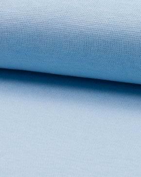 Fijngebreide Boordstof Baby Blauw, Hobby en Vrije tijd, Stoffen en Lappen, Blauw, Nieuw